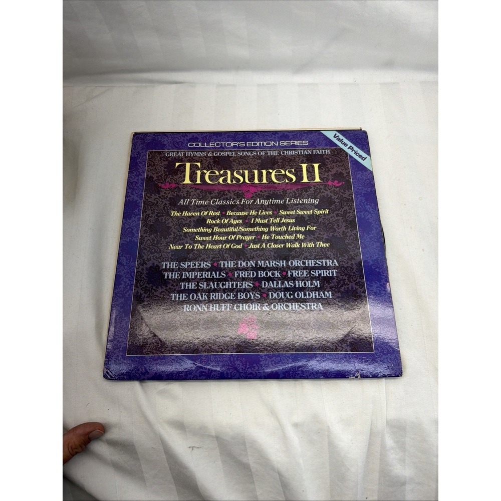Treasures II vinyl record album from the Collector's Edition Series.